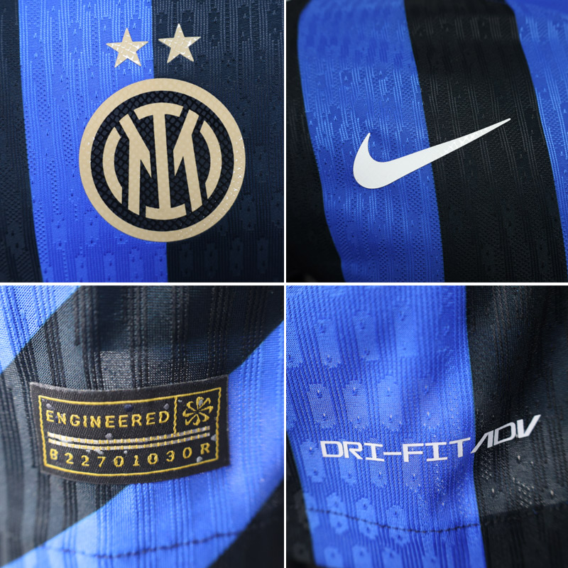 (Player)2526 Inter Milan Champions League Jersey Pre-match Short Sleeve Football Jersey